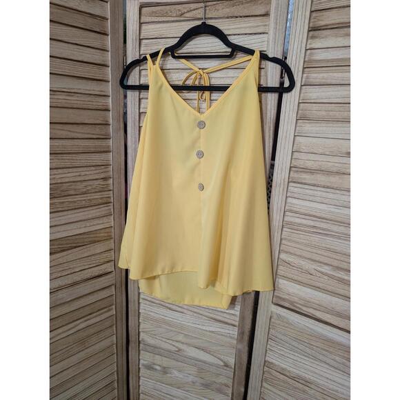 SHEIN Tops - Shein Curve 1Xl Summer Tank Top Yellow